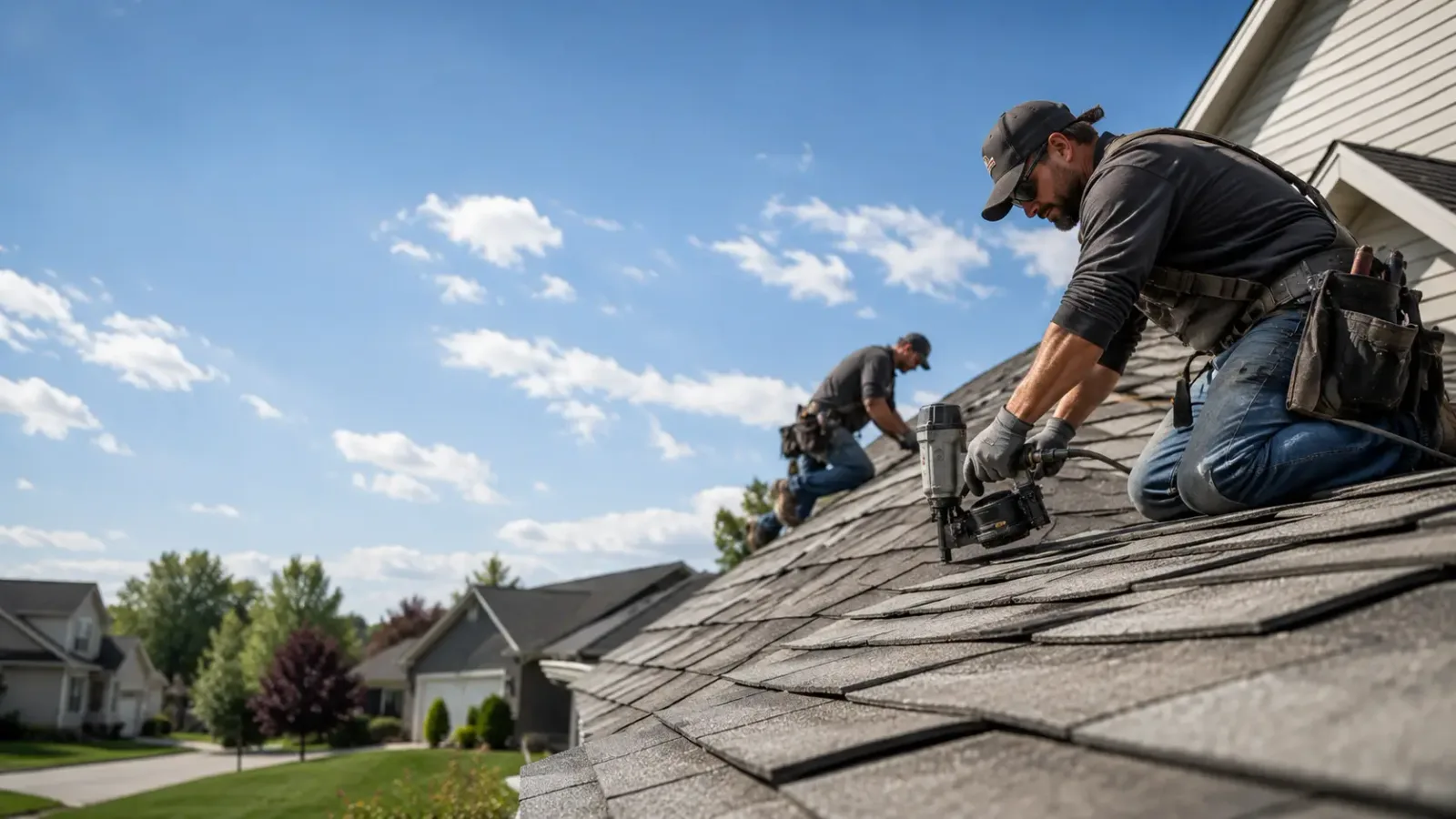 Storm Damage Roof Repair in Fontana, KS near me